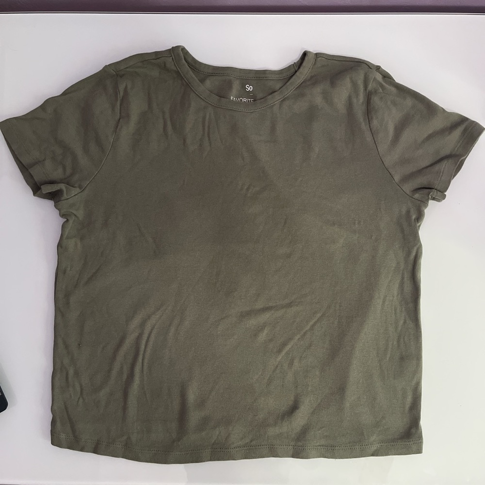 Green Baby Tee, L, SO